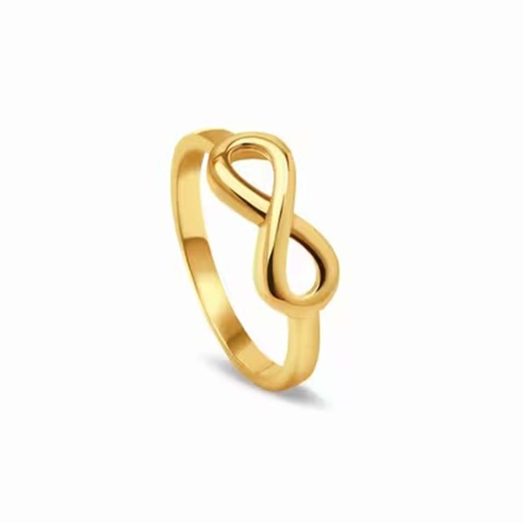 14K Gold Infinity Ring - Image 2