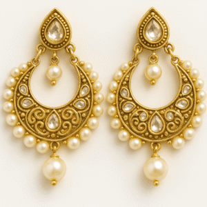 14K Chandballi Earrings