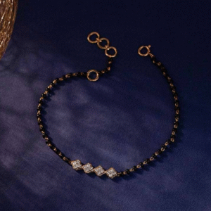 Delicate Mangalsutra Bracelet with CZ Accents