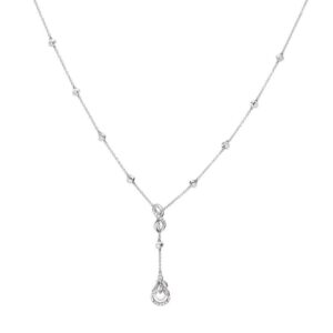 Infinity Platinum Diamond Necklace