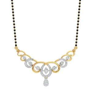 Designer Fancy Diamond Mangalsutra